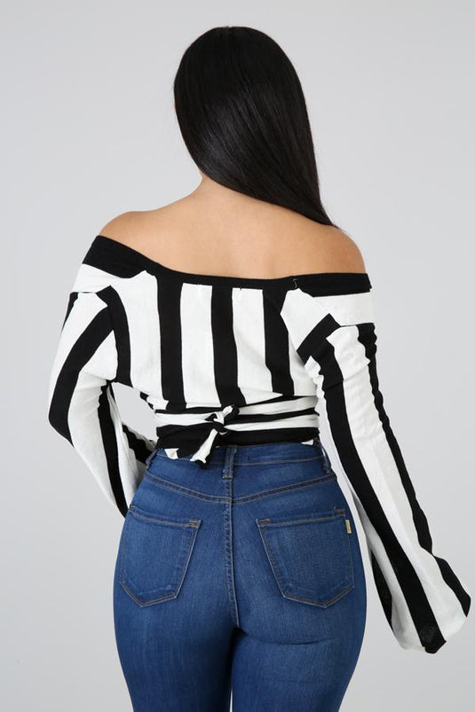 Game On Wrap Top