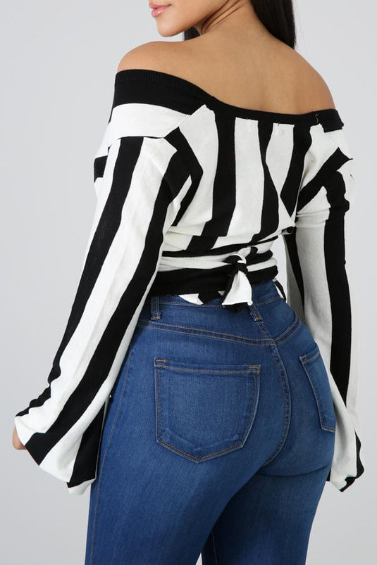 Game On Wrap Top